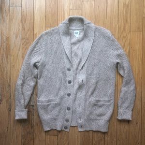 Gap Men’s Beige Knit Cardigan